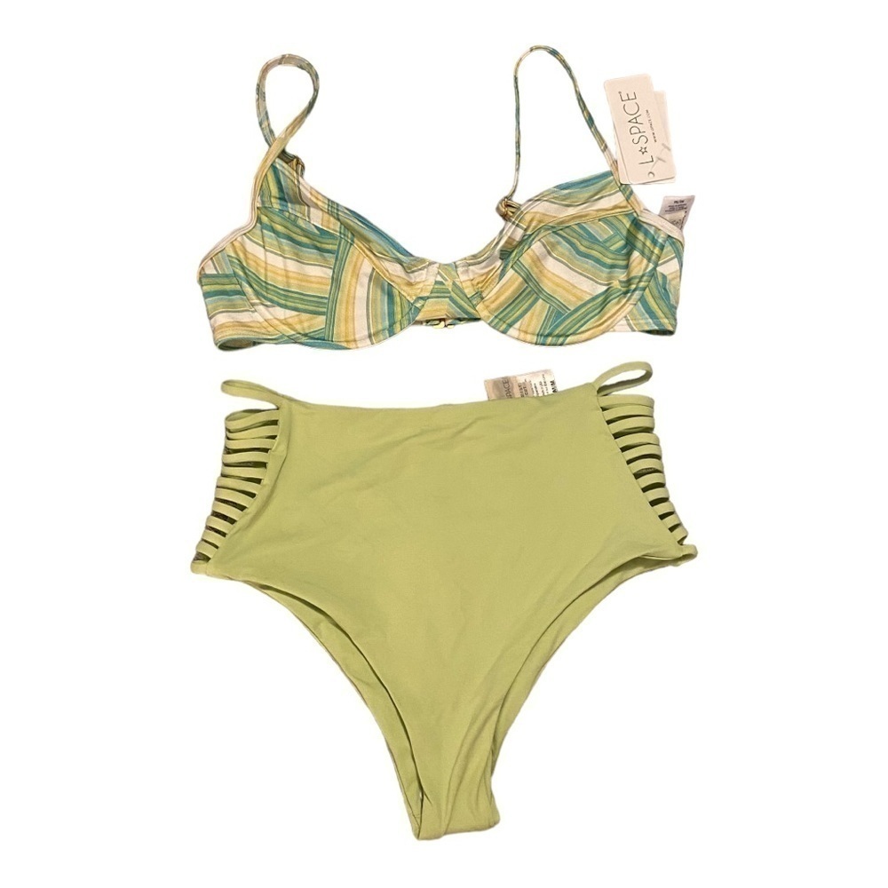 L*Space Missy Top/ Harrington Bottom Bikini NWT - Picture 1 of 14